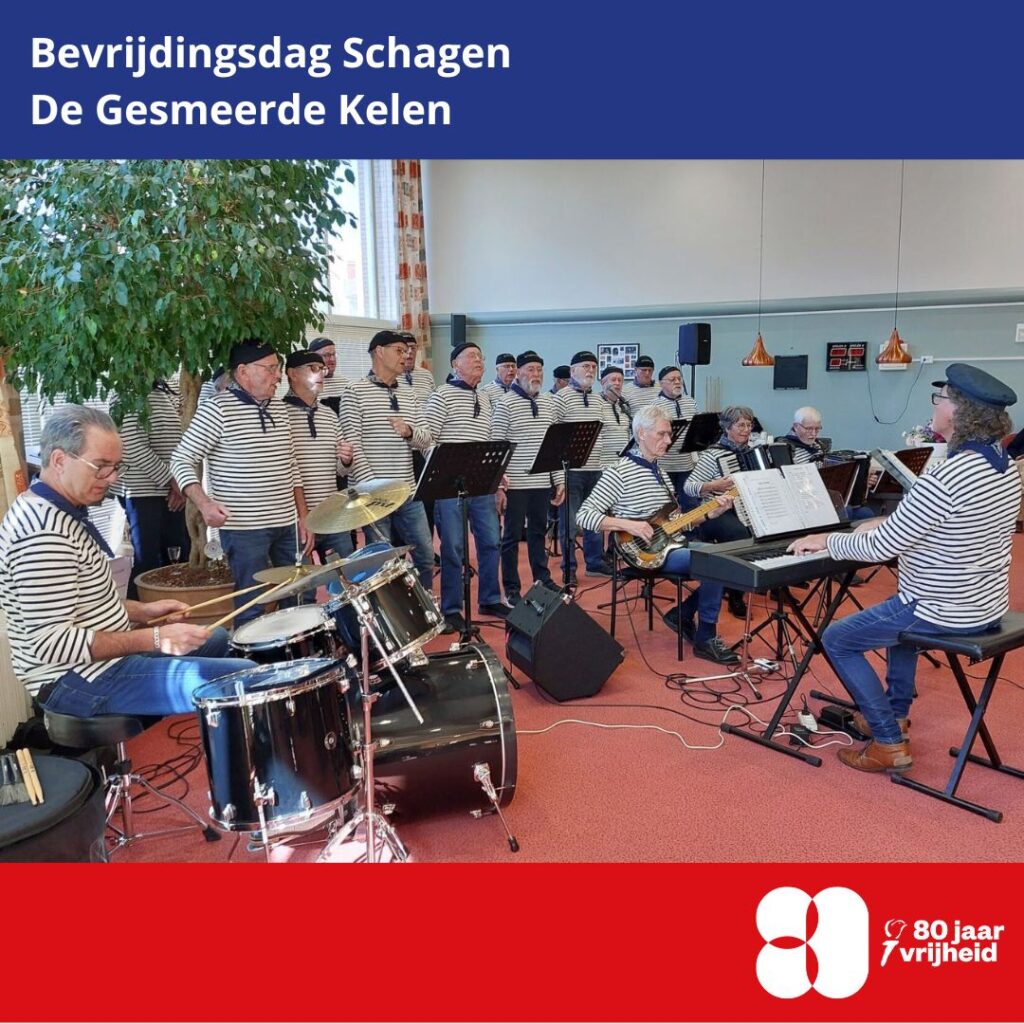 De gesmeerde kelen speelt op bevrijdingsdag Schagen