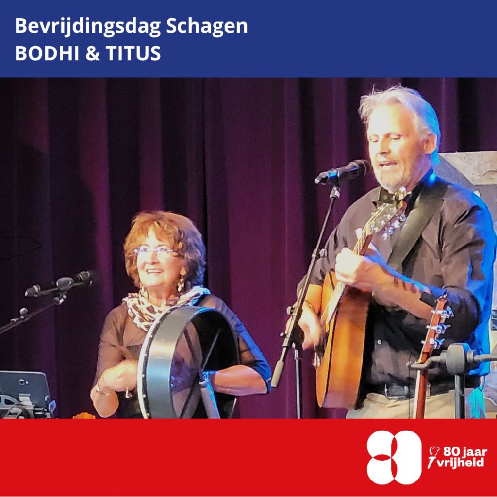 BODHI & TITUS spelen op Bevrijdingsdag Schagen